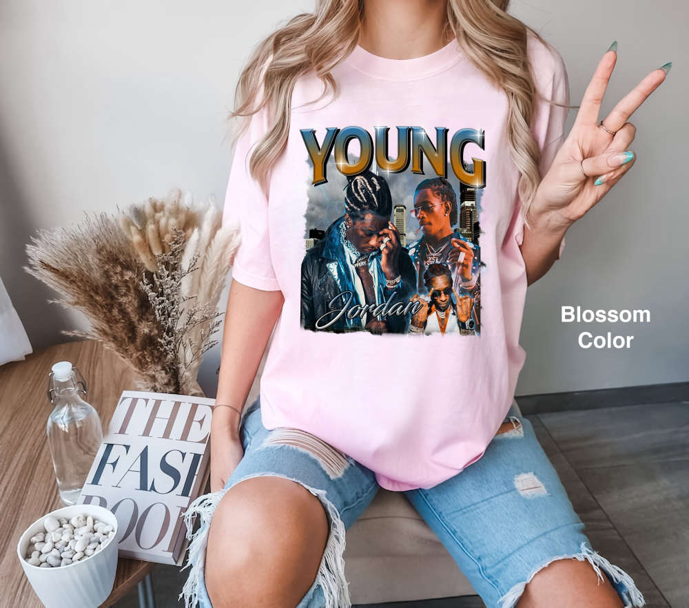 Retro Young Slatt THUG Comfort Colors Shirt: Vintage Graphic Tee Young Thug T-Shirt – Mighty Little Man 2024 Retro Vintage Shirt