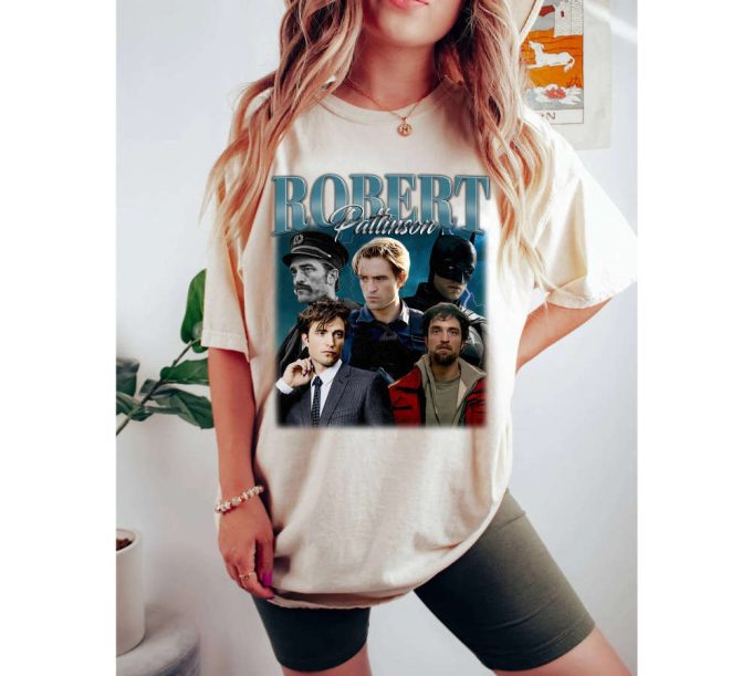 Robert Pattinson T-Shirt Robert Pattinson Shirt Robert Pattinson Tees Robert Pattinson Sweater Vintage Shirt Classic T-Shirt 3