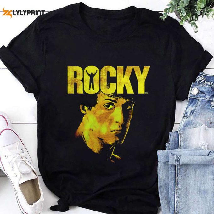 Rocky Sylvester Stallone T-Shirt, Rocky Balboa Shirt Fan Gift, Sylvester Stallone Shirt, Rocky Vintage Shirt, Rocky Movie Shirt,Boxing Shirt 1