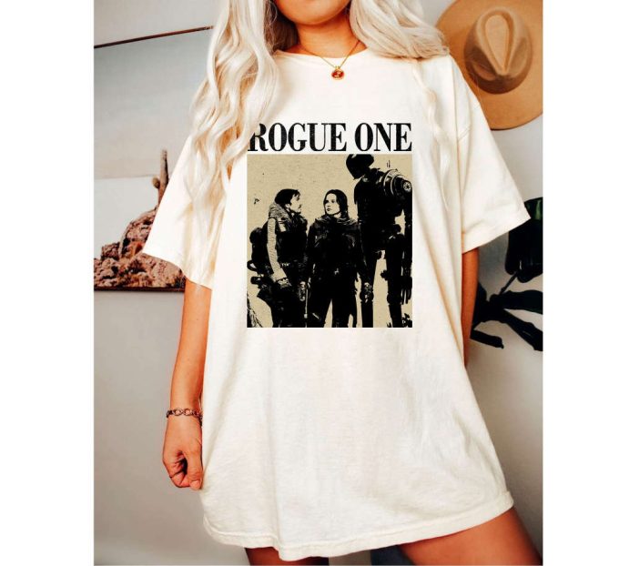 Rogue One Movie T-Shirt Rogue One Movie Rogue One Shirt Rogue One Hoodie Rogue One Tee Vintage Unisex T-Shirt 4