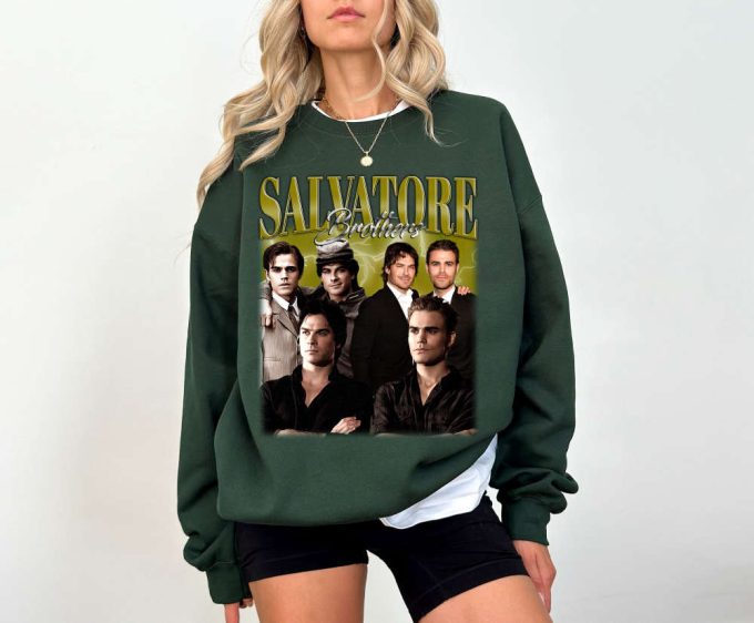 Salvatore Brothers T-Shirt Salvatore Brothers Shirt Salvatore Brothers Tees Salvatore Brothers Sweater New Movie Unisex T-Shirt 4