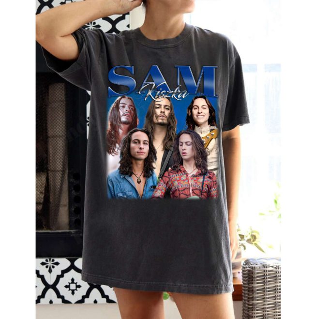 Sam Kiszka T-Shirt Sam Kiszka Shirt Sam Kiszka Tees Sam Kiszka Sweater Vintage Movie Vintage T-Shirt Classic Movie Birthday Gifts 2