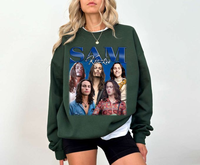 Sam Kiszka T-Shirt Sam Kiszka Shirt Sam Kiszka Tees Sam Kiszka Sweater Vintage Movie Vintage T-Shirt Classic Movie Birthday Gifts 4