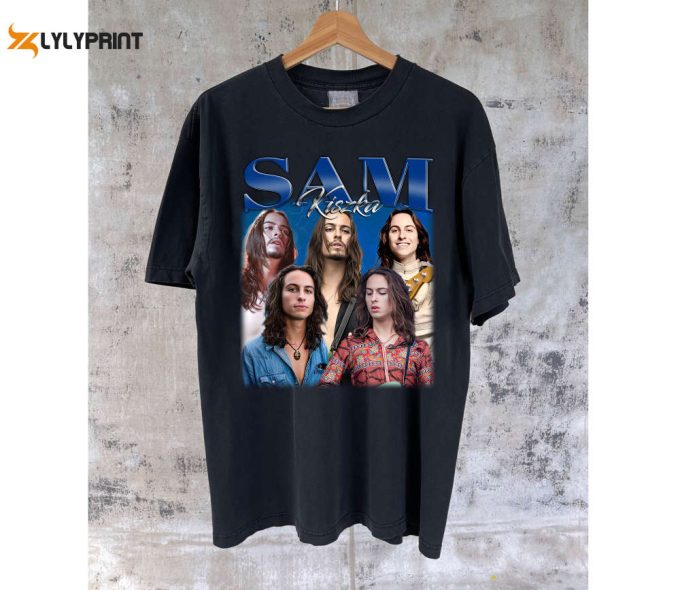 Sam Kiszka T-Shirt Sam Kiszka Shirt Sam Kiszka Tees Sam Kiszka Sweater Vintage Movie Vintage T-Shirt Classic Movie Birthday Gifts 1