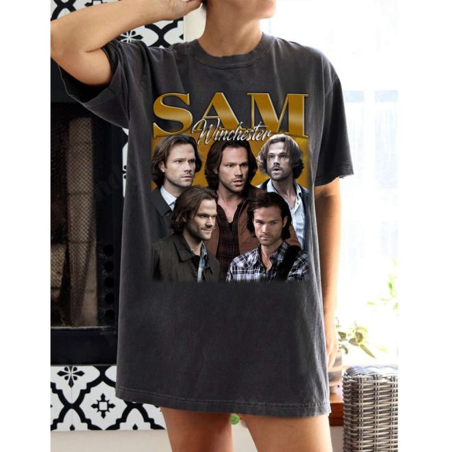 Sam Winchester T-Shirt Sam Winchester Shirt Sam Winchester Tees Sam Winchester Sweater Vintage Movie Vintage T-Shirt Birthday Gifts 2