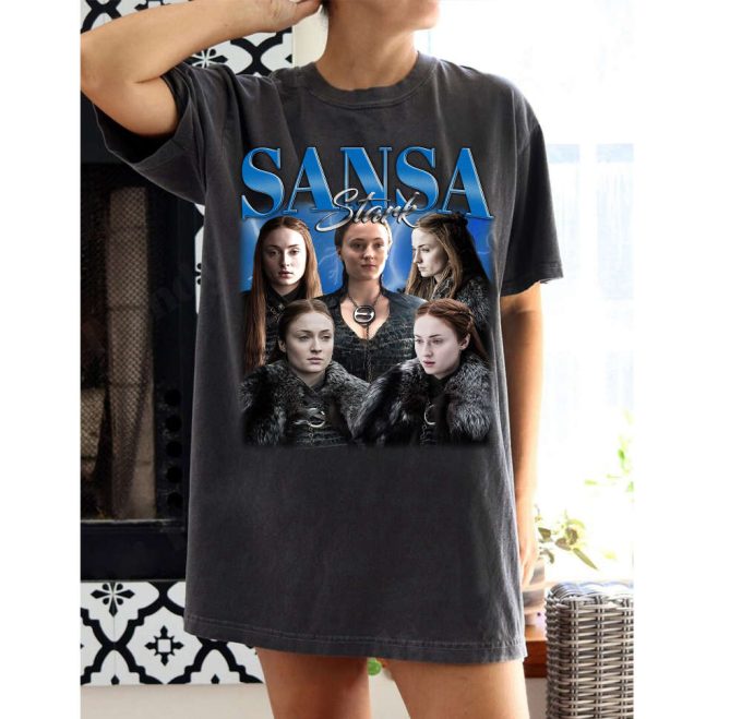 Sansa Stark T-Shirt Sansa Stark Shirt Sansa Stark Tees Sansa Stark Sweater Shirt Unisex T-Shirt Gifts Men 2