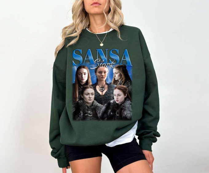 Sansa Stark T-Shirt Sansa Stark Shirt Sansa Stark Tees Sansa Stark Sweater Shirt Unisex T-Shirt Gifts Men 4