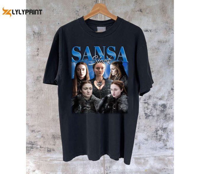 Sansa Stark T-Shirt Sansa Stark Shirt Sansa Stark Tees Sansa Stark Sweater Shirt Unisex T-Shirt Gifts Men 1