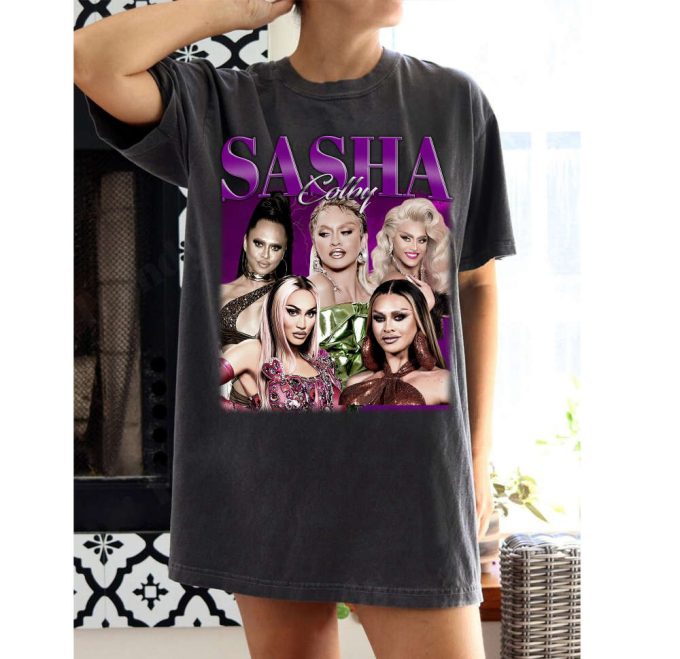 Sasha Colby T-Shirt Sasha Colby Shirt Sasha Colby Tees Sasha Colby Sweater Vintage Unisex T-Shirt 2