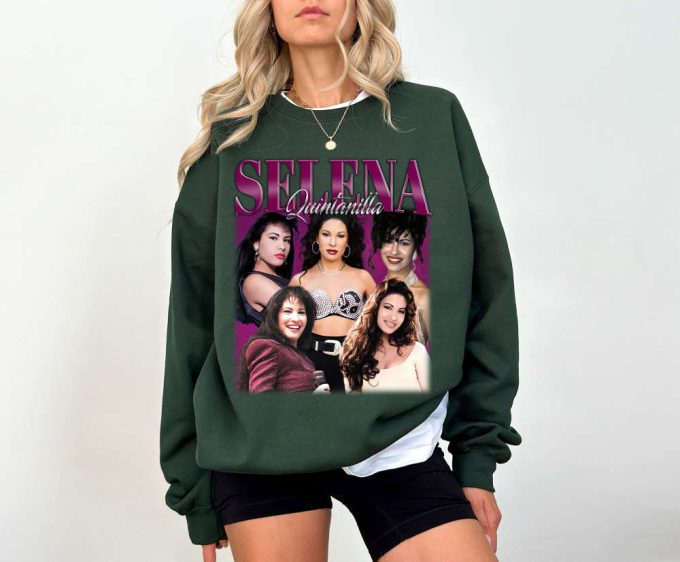 Selena Quintanilla T-Shirt Selena Quintanilla Shirt Selena Quintanilla Tees Selena Quintanilla Sweater Unisex T-Shirt Trendy Sweatshirt 5