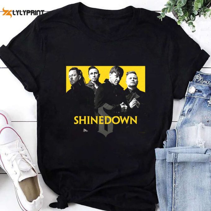 Shinedown Band T-Shirt, Shinedown Tour 2024 Shirt, Shinedown Shirt For Men Women 1