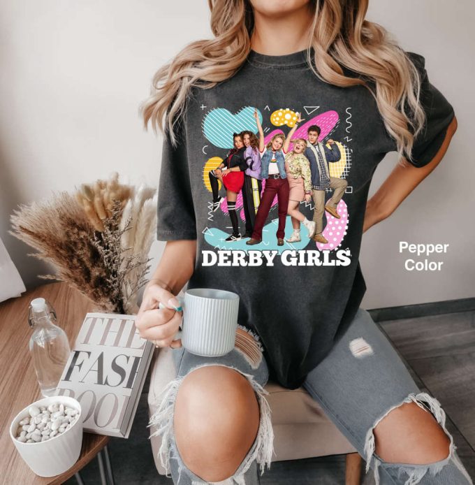 Derry Girls Vintage Comfort Colors T-Shirt: Funny Tv Series Shirt Retro Movie Tee 4