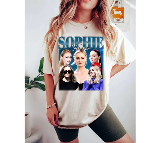 Sophie Turner T-Shirt Sophie Turner Shirt Sophie Turner Tees Sophie Turner Sweater Trendy Sweatshirt Couples T-Shirt Tee Cute 3