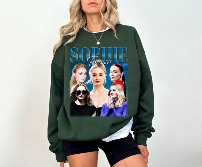 Sophie Turner T-Shirt Sophie Turner Shirt Sophie Turner Tees Sophie Turner Sweater Trendy Sweatshirt Couples T-Shirt Tee Cute 4