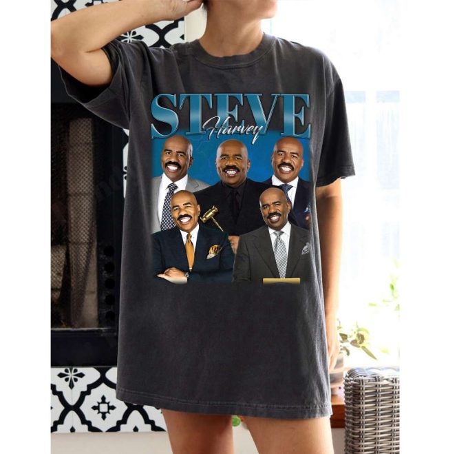 Steve Harvey T-Shirt Steve Harvey Shirt Steve Harvey Tees Steve Harvey Sweater Retro T-Shirt Spooky Sweatshirt Short Sleeve T-Shirt 2