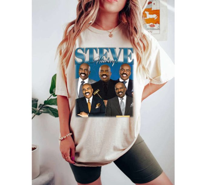 Steve Harvey T-Shirt Steve Harvey Shirt Steve Harvey Tees Steve Harvey Sweater Retro T-Shirt Spooky Sweatshirt Short Sleeve T-Shirt 3