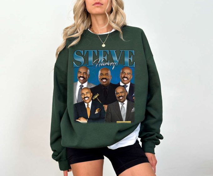 Steve Harvey T-Shirt Steve Harvey Shirt Steve Harvey Tees Steve Harvey Sweater Retro T-Shirt Spooky Sweatshirt Short Sleeve T-Shirt 4