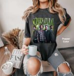 Supernatural Homage Vintage T-Shirt: Movie & TV Series Shirt for Fans – Retro Comfort Colors Tee
