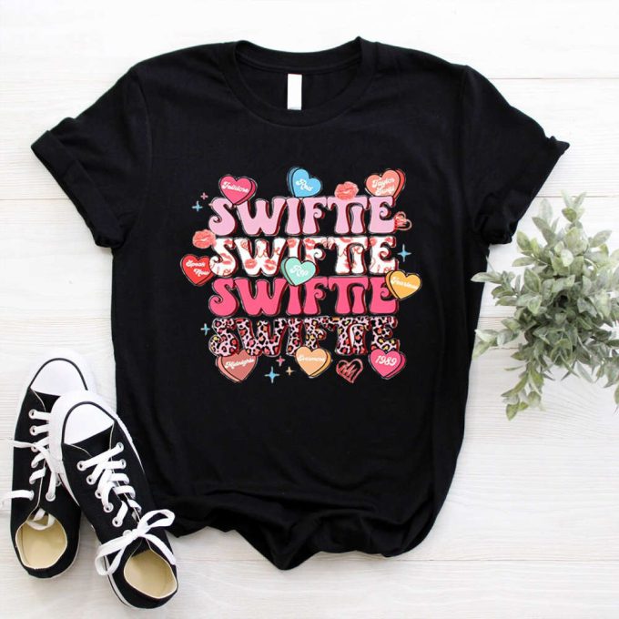 Swiftie Shirt, Heart Love Shirt, Swiftie Lover Day Shirt, Retro Swiftie Mom Gift , Cute Girls Gift 4