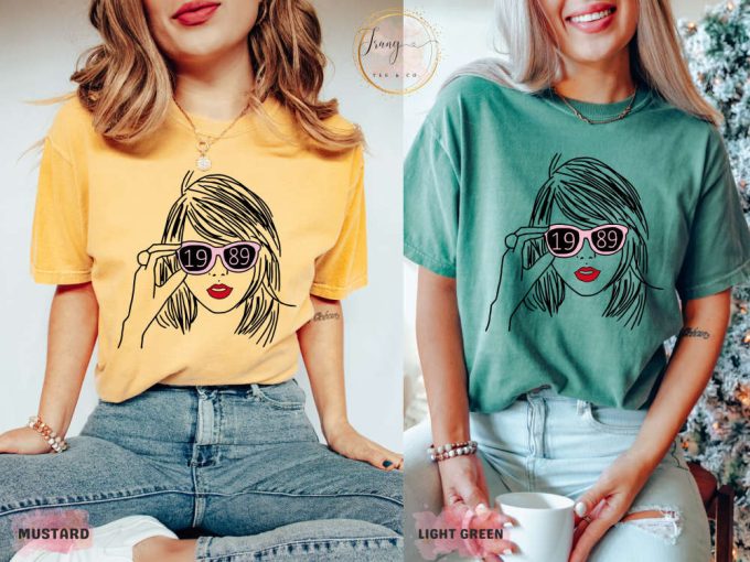 Swiftie Tshirt Concert 2023 Shirt Music Country Shirt 1989 Shirt Comfort Colors Swiftie Tee Gift For Her 7