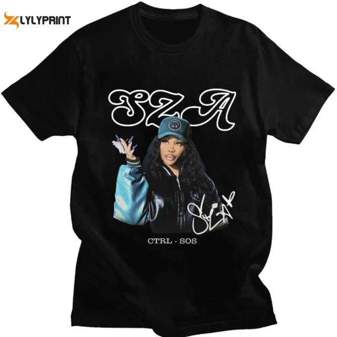 Sza Ctrl Sos Album T-Shirt, Sza Sweatshirt, Sza Merch, Sza Sos Tour Shirt, For Men Women 1