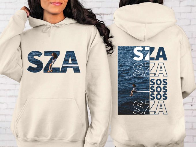 Sza Sos Album Shirt, Sos Album Sweatshirt, Sza Hoodie, Gift For Sza Fans, Sza Concert Graphic Tee, Sos Album Merch 3