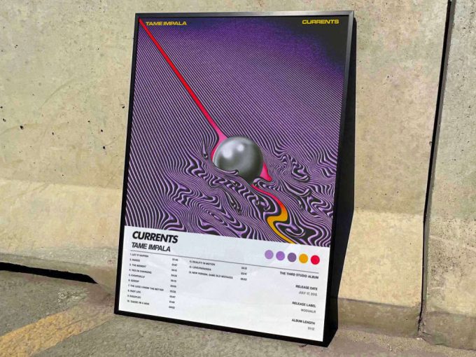 Tame Impala &Quot;Currents&Quot; Album Cover Poster #6 2