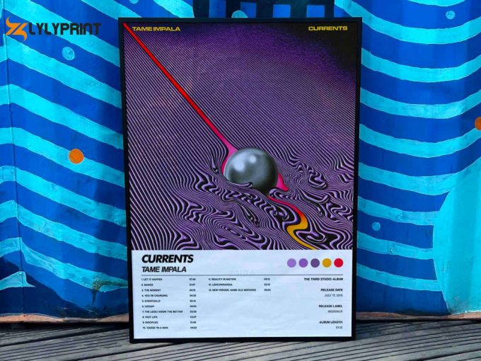 Tame Impala &Amp;Quot;Currents&Amp;Quot; Album Cover Poster #6 1