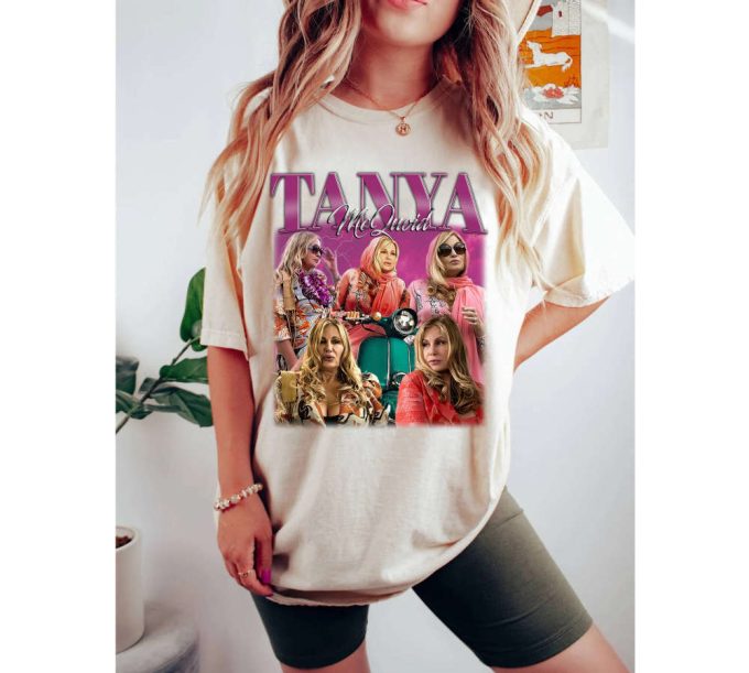Tanya Mcquoid T-Shirt Tanya Mcquoid Shirt Tanya Mcquoid Tees Tanya Mcquoid Sweater Movie Crewneck Vintage Unisex T-Shirt 3