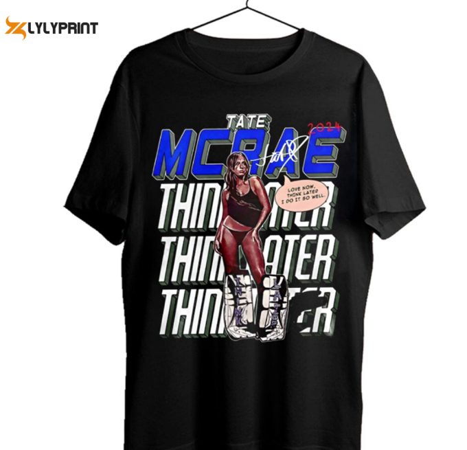 Tate Mcrae The Think Later World Tour 2024 Tour Shirt, Tate Mcrae Tee, Tate Mcrae Fan Gift, Gift For Tate Mcrae Fans, 2024 Concert Shirt 1