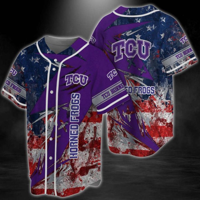 Tcu Horned Frogs Baseball Jersey Gift For Men Women 2