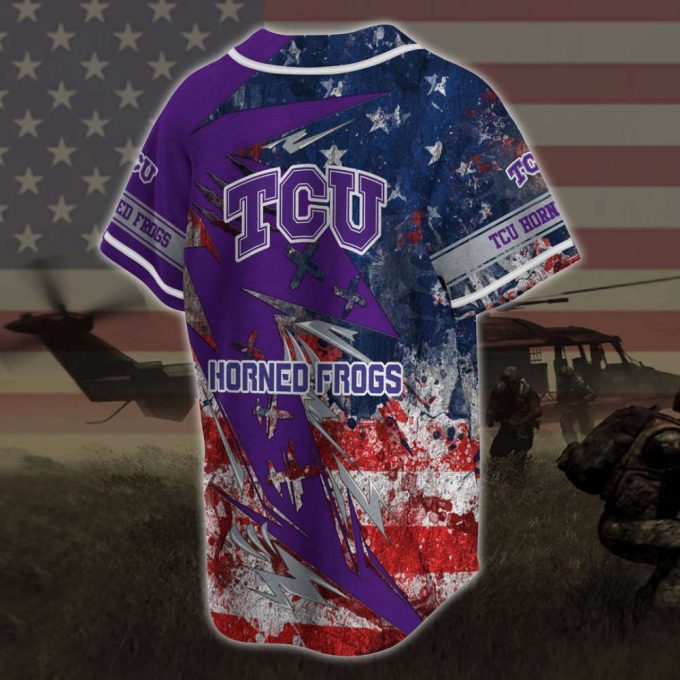 Tcu Horned Frogs Baseball Jersey Gift For Men Women 3