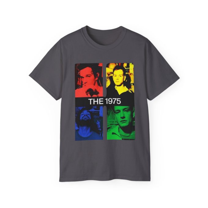 The 1975 Black Tour Official Tee T-Shirt Men'S, The 1975 Rock Shirt, On We Heart It 1975 Shirt. 4