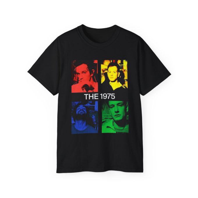 The 1975 Black Tour Official Tee T-Shirt Men'S, The 1975 Rock Shirt, On We Heart It 1975 Shirt. 6