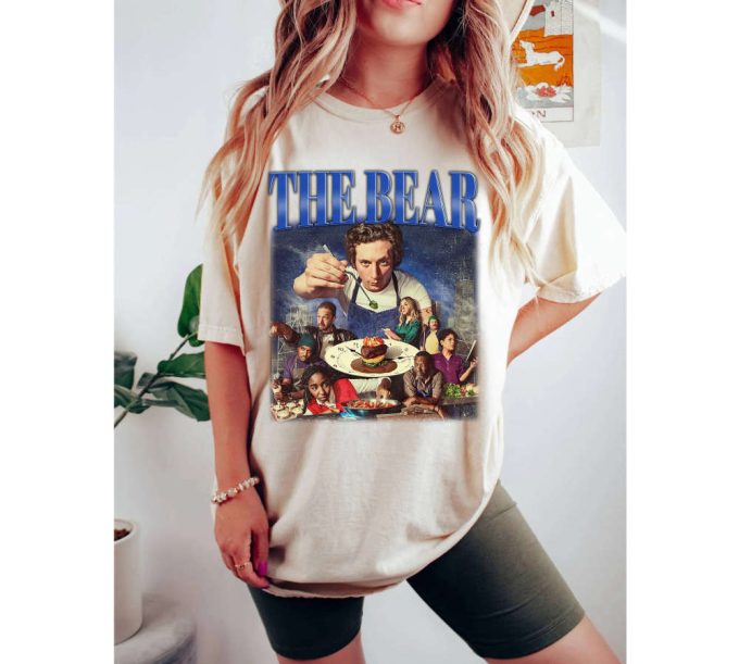 The Bear T-Shirt The Bear Shirt The Bear Tees The Bear Sweater Vintage Movie Vintage Unisex T-Shirt 3