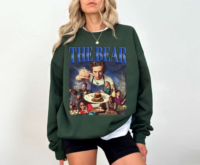 The Bear T-Shirt The Bear Shirt The Bear Tees The Bear Sweater Vintage Movie Vintage Unisex T-Shirt 4