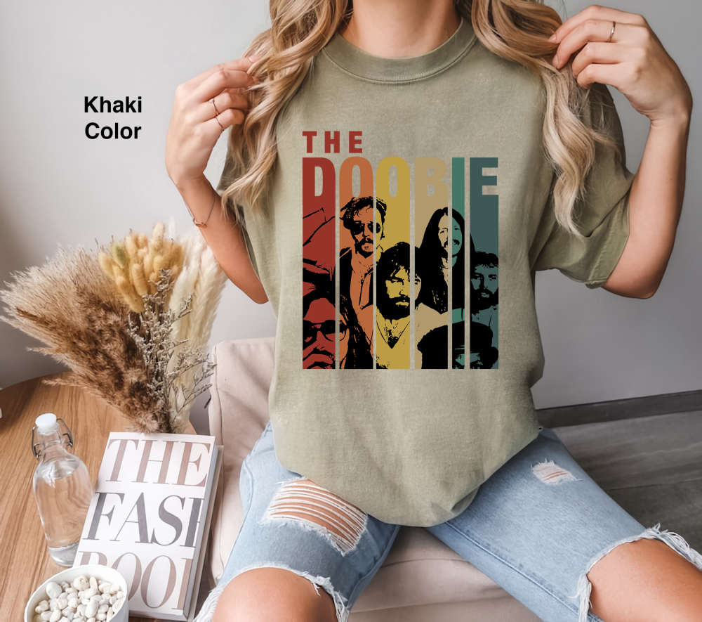 Doobie Brothers Retro Vintage T-Shirt – Music Shirt Gift Tee 2024