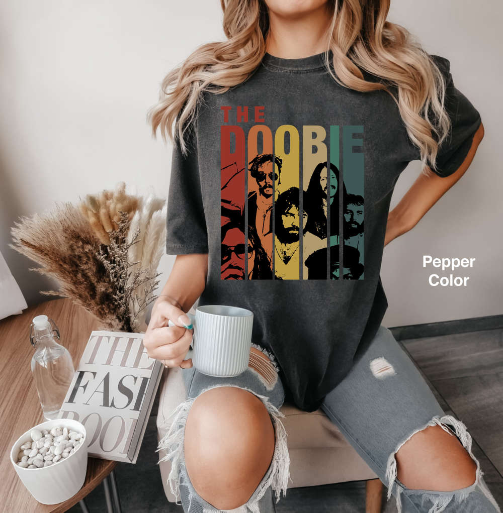 Doobie Brothers Retro Vintage T-Shirt – Music Shirt Gift Tee 2024