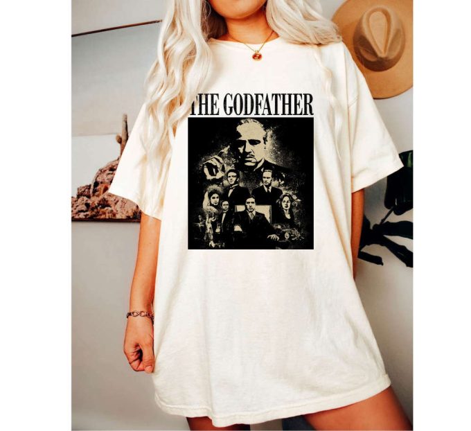 The Godfather T-Shirt The Godfather Movie The Godfather Shirt The Godfather Hoodie The Godfather Tee Retro Unisex T-Shirt 2