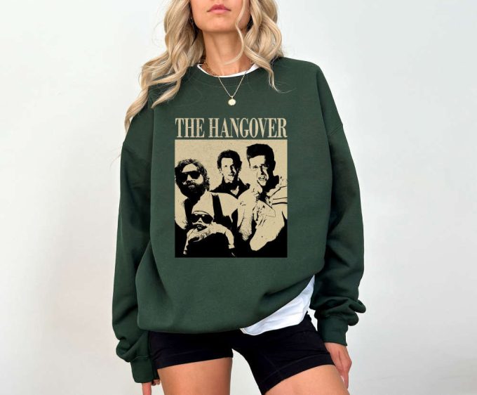 The Hangover T-Shirt The Hangover Movie Hoodie The Hangover Movie Sweater Retro Movie Unisex T-Shirt Trendy Sweatshirt 4