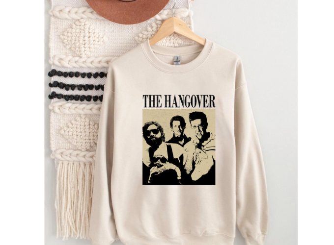 The Hangover T-Shirt The Hangover Movie Hoodie The Hangover Movie Sweater Retro Movie Unisex T-Shirt Trendy Sweatshirt 5