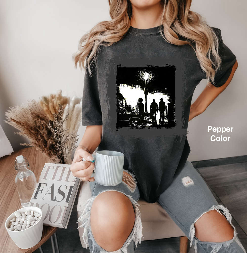 The Hunters Supernatural Vintage Comfort Colors T-Shirt: Perfect Gift for Friends Supernatural Shirt Movie-Inspired Design