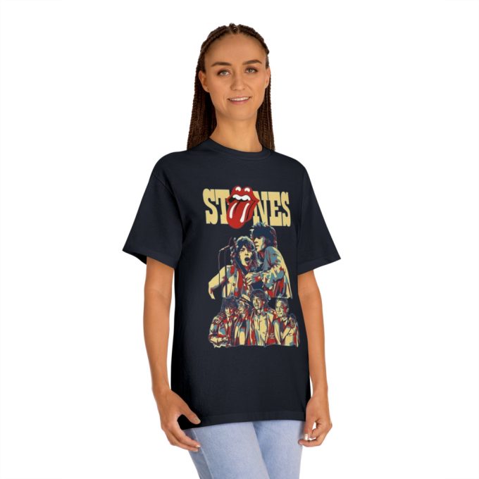 The Rolling Stones Rock Band Shirt, The Rolling Stones Mick Jagger Keith Richards Shirt, Shirt For Rock Lovers. 3