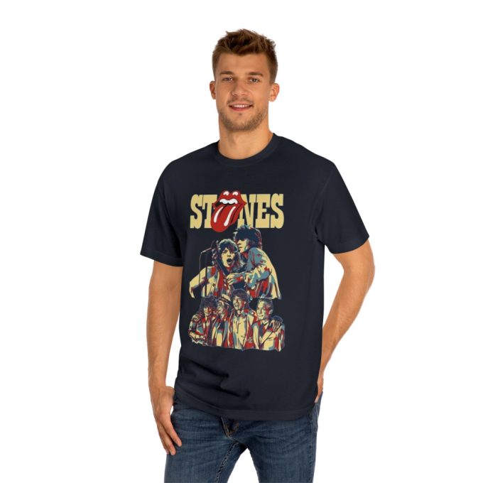 The Rolling Stones Rock Band Shirt, The Rolling Stones Mick Jagger Keith Richards Shirt, Shirt For Rock Lovers. 4