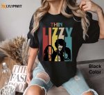 Thin Lizzy Retro Vintage T-Shirt – Funny Music Band Gift Shirt 2024