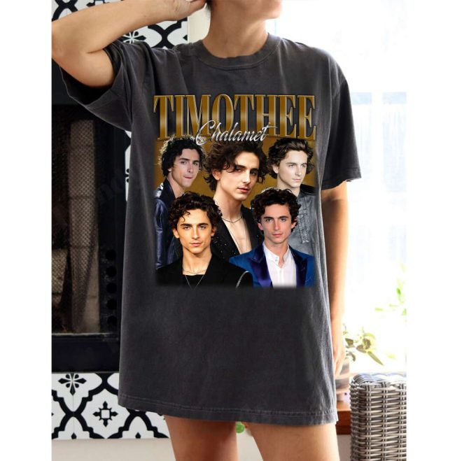 Timothee Chalamet T-Shirt Timothee Chalamet Shirt Timothee Chalamet Tees Timothee Chalamet Sweater Vintage Movie Classic T-Shirt 2