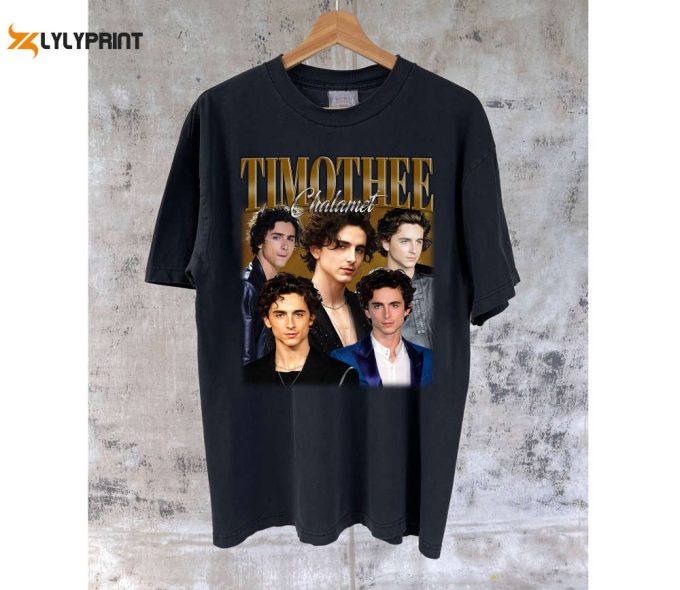 Timothee Chalamet T-Shirt Timothee Chalamet Shirt Timothee Chalamet Tees Timothee Chalamet Sweater Vintage Movie Classic T-Shirt 1