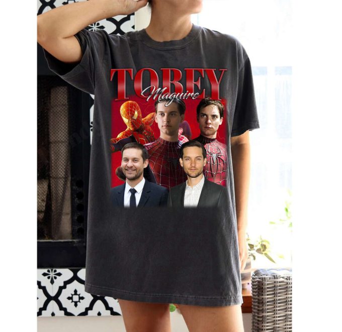 Tobey Maguire T-Shirt Tobey Maguire Shirt Tobey Maguire Tees Tobey Maguire Sweater Vintage Movie Classic Movie Birthday Gifts 4