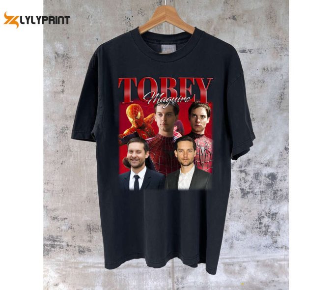 Tobey Maguire T-Shirt Tobey Maguire Shirt Tobey Maguire Tees Tobey Maguire Sweater Vintage Movie Classic Movie Birthday Gifts 1