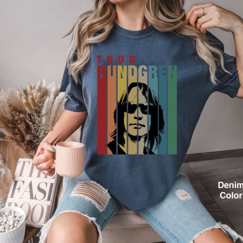 Vintage Todd Rundgren T-Shirt: Funny Music Band Gift Tee 2024